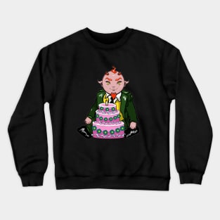 Happy birthday little demon Crewneck Sweatshirt